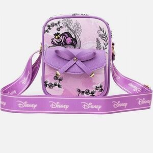 NWT  Wondapop Disney Crossbody Bag Cheshire Cat Alice In Wonderland